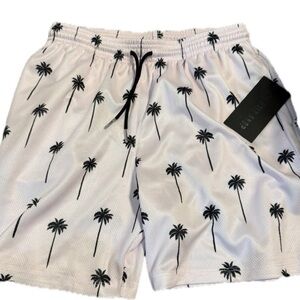 The drip shop new xl pink palm tree shorts great quality boys